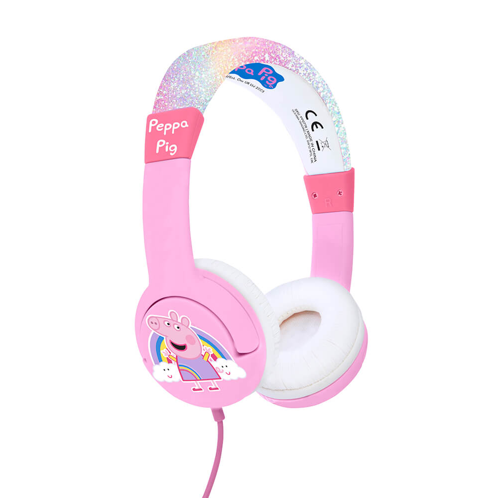 Hörlur PEPPA PIG Junior On-Ear 85dB Prinsessan Peppa