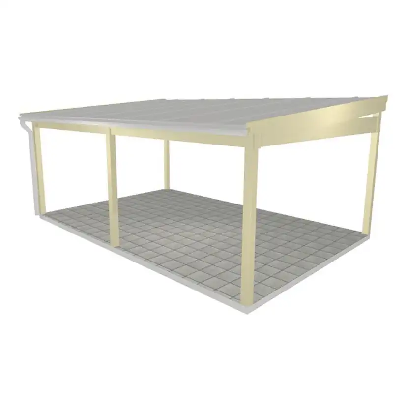 Uterumsstomme Skimmra B 5999 x D 3980mm Mittstolpe B 5999 x D 3980 mm