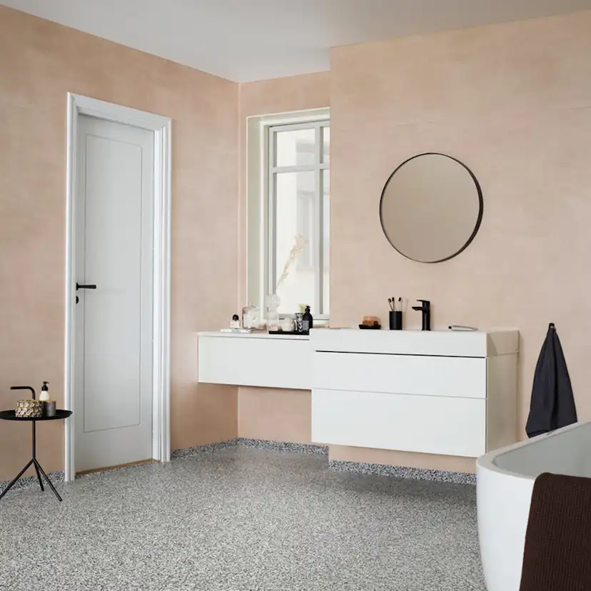 Våtrumsvägg Tarkett Aquarelle Rustic Velvet Blush