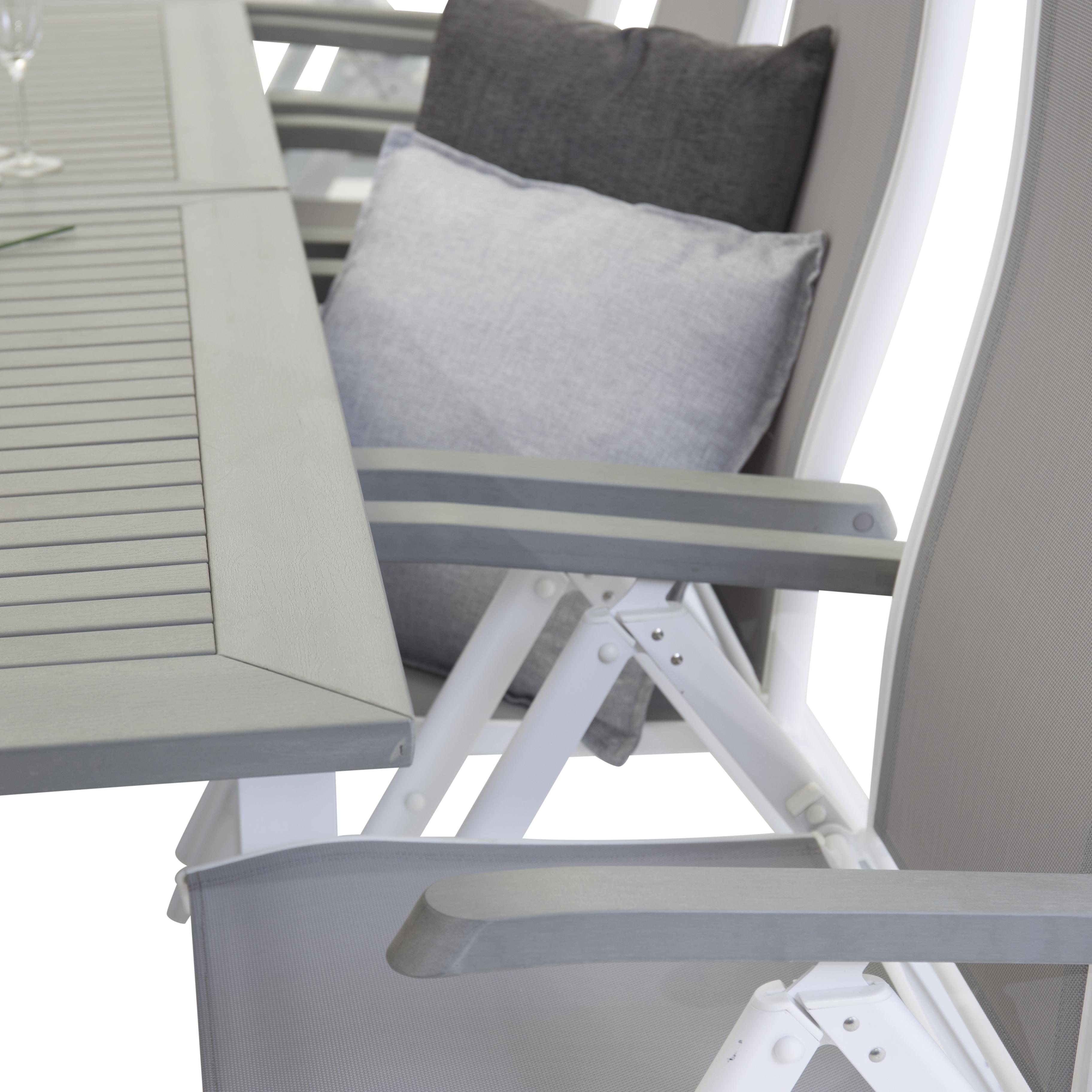 Matgrupp Venture Home Aleyna 224/324 med 10 Stolar