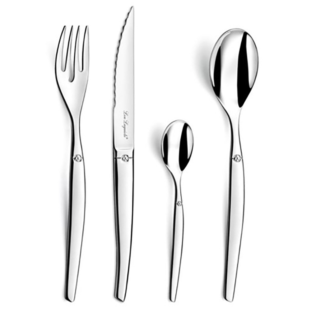 Bestickset Lou Laguiole Jet 16 Delar