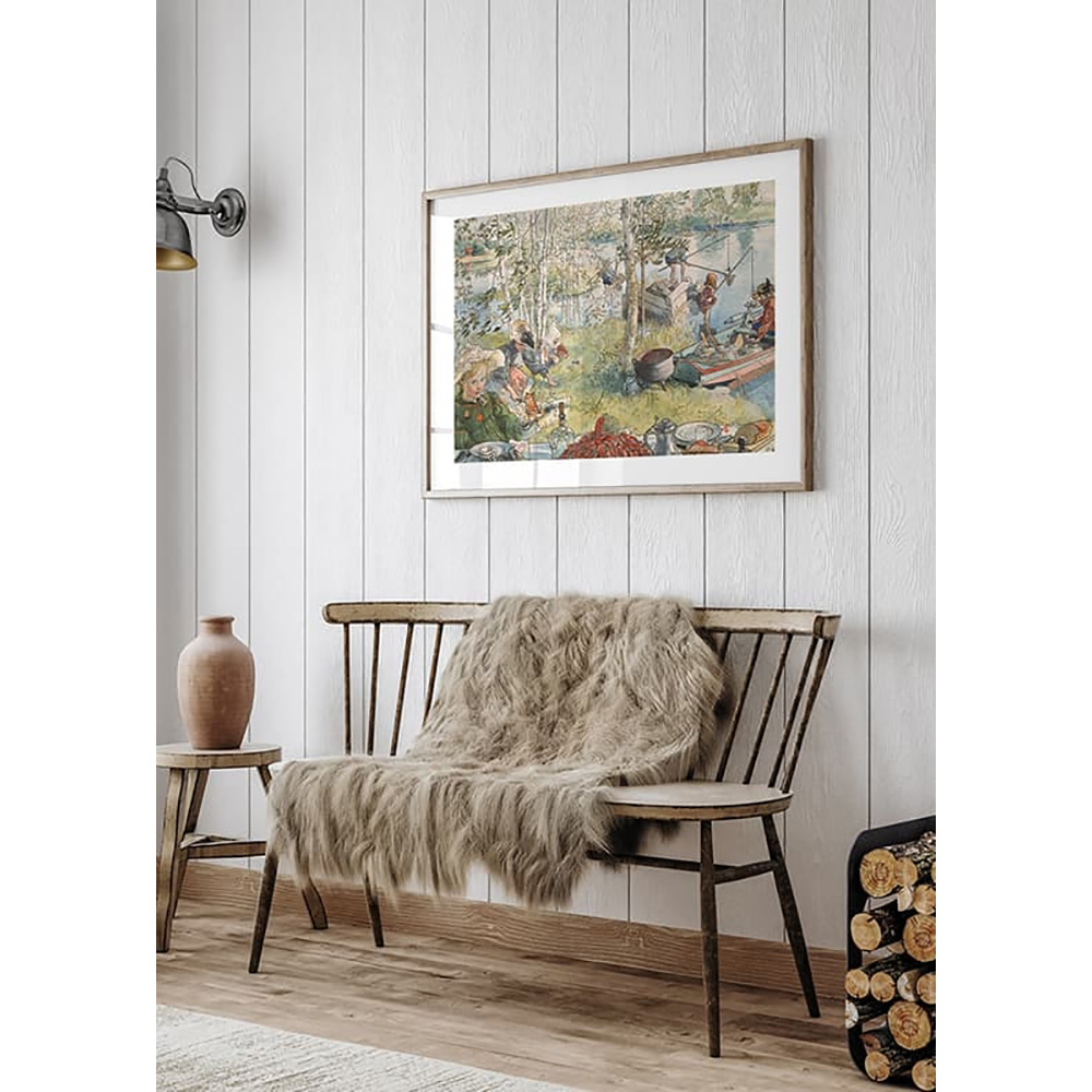 Poster Gallerix Kräftfångst By Carl Larsson