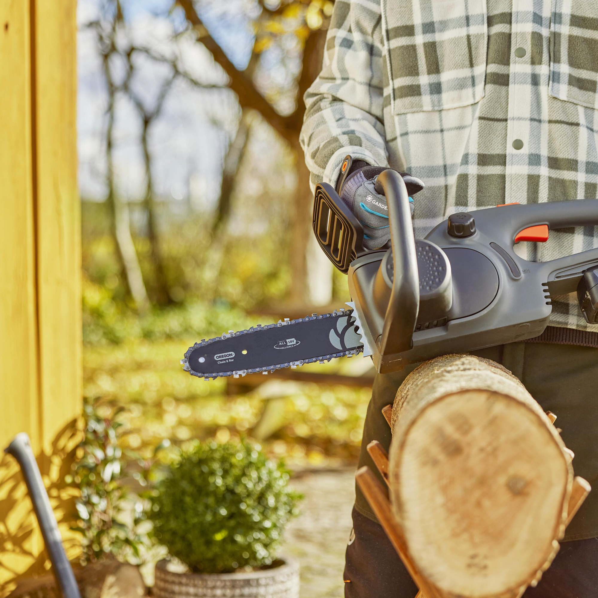 Grensåg Gardena PowerSaw 250/18V P4A Set