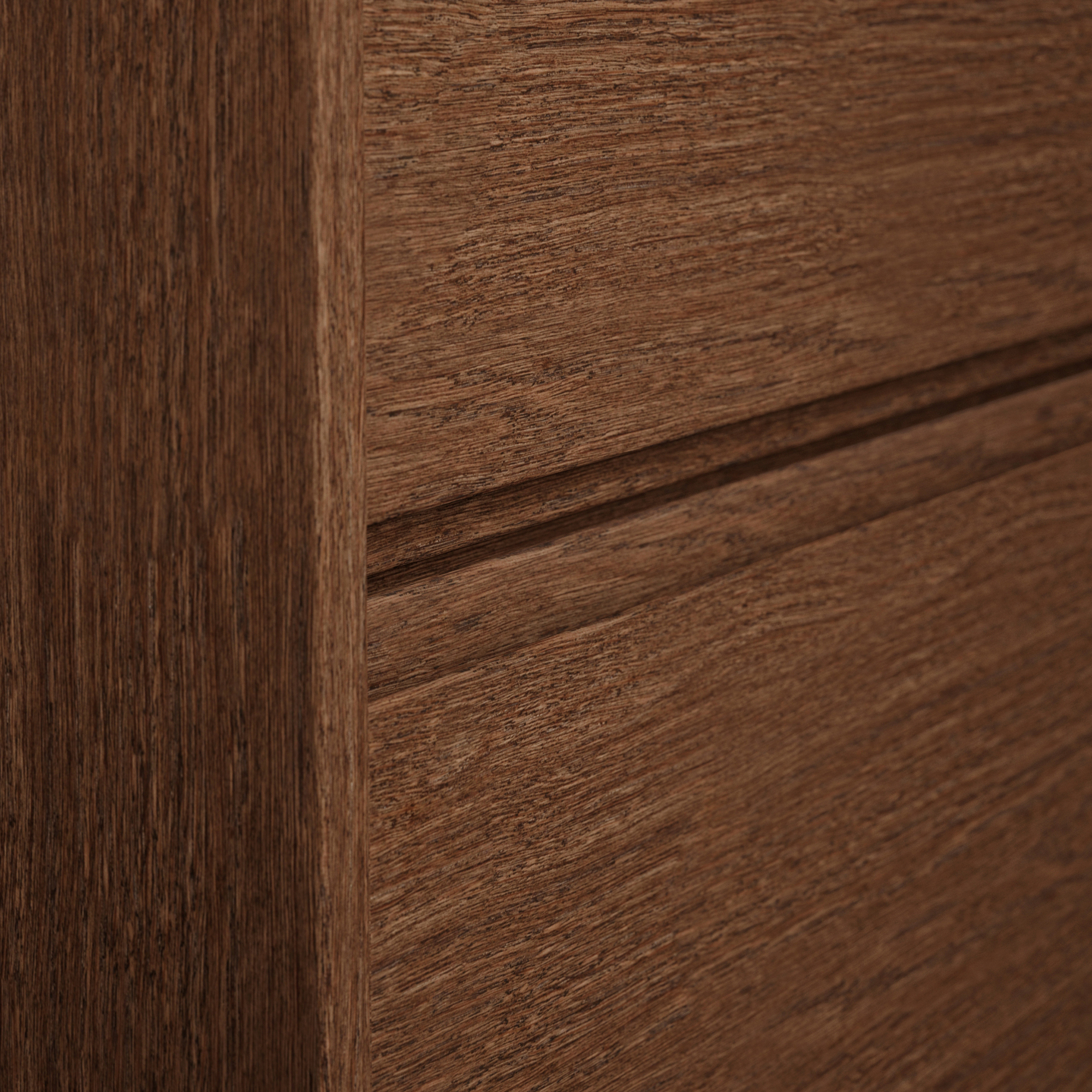 Kommod Terra Grip 120 D, Dark Oak, 6 Lådor Färg: Dark Oak, Bredd: 1200 mm