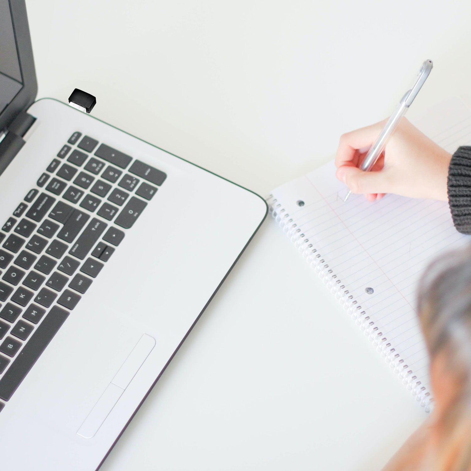 Trådlöst Nätverkskort LogiLink USB 2.0 Wifi-Adapter AC 1200Mbit/s Svart