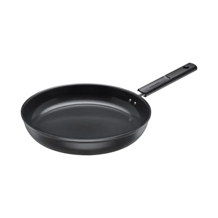 Stekpanna Fiskars Hard Face 30 cm Med Non-Stick Beläggning och Silikonlock