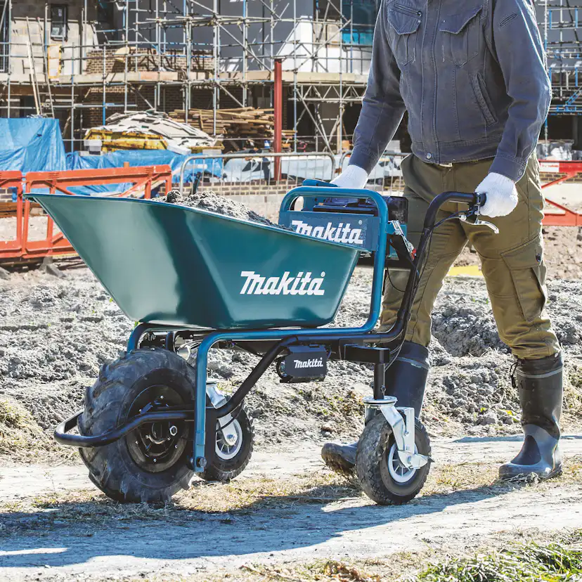 Batteridriven Skottkärra Makita LXT DCU180Z 18V utan Batteri