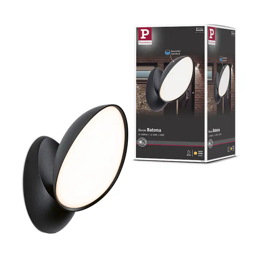 Fasadbelysning LED Paulmann Batona IP44 230V