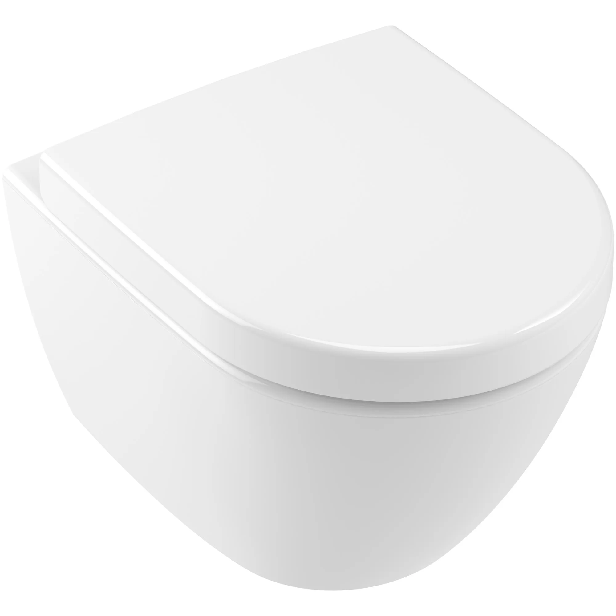 Vägghängd toalett Villeroy & Boch Subway 2.0 5606R0R1 Vit Alpin med Ceramic Plus
