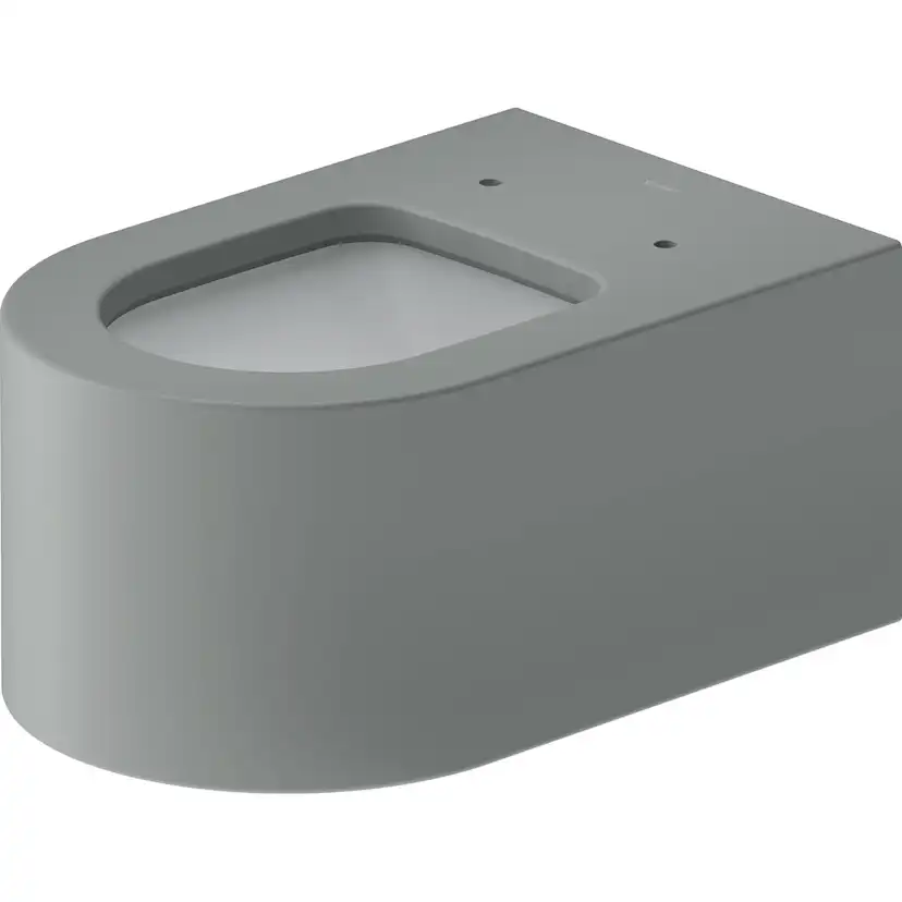 WC vägg, Ytterfärg Ljusgrå Matt 570 mm Ljusgrå