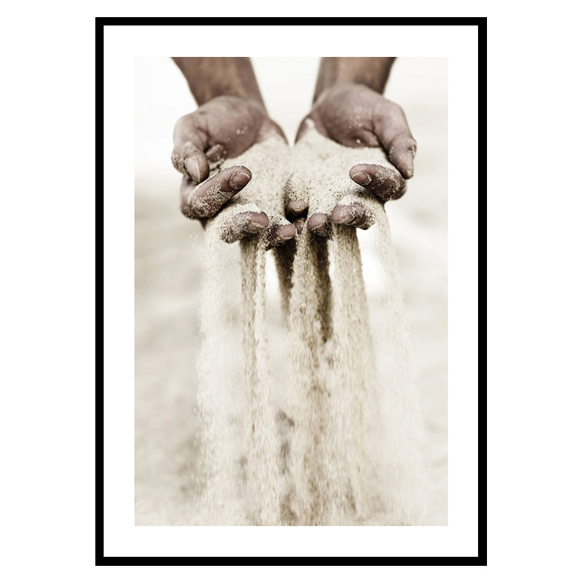 Poster Gallerix Slipping Sand