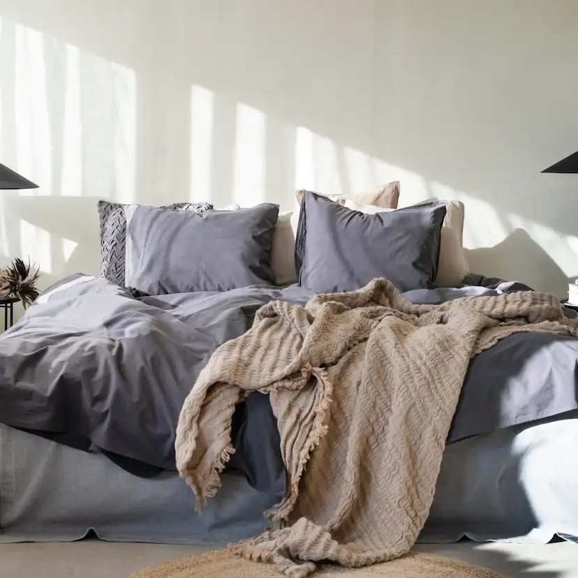 Påslakanset Borganäs of Sweden Percale Dubbelsäng