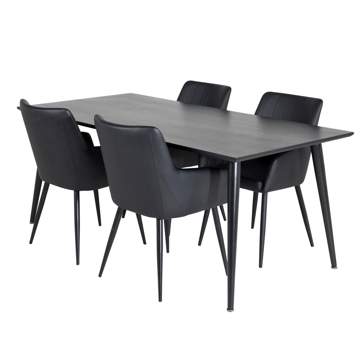 Matgrupp Venture Home Dipp Rektangulär med 4st Comfort Stolar