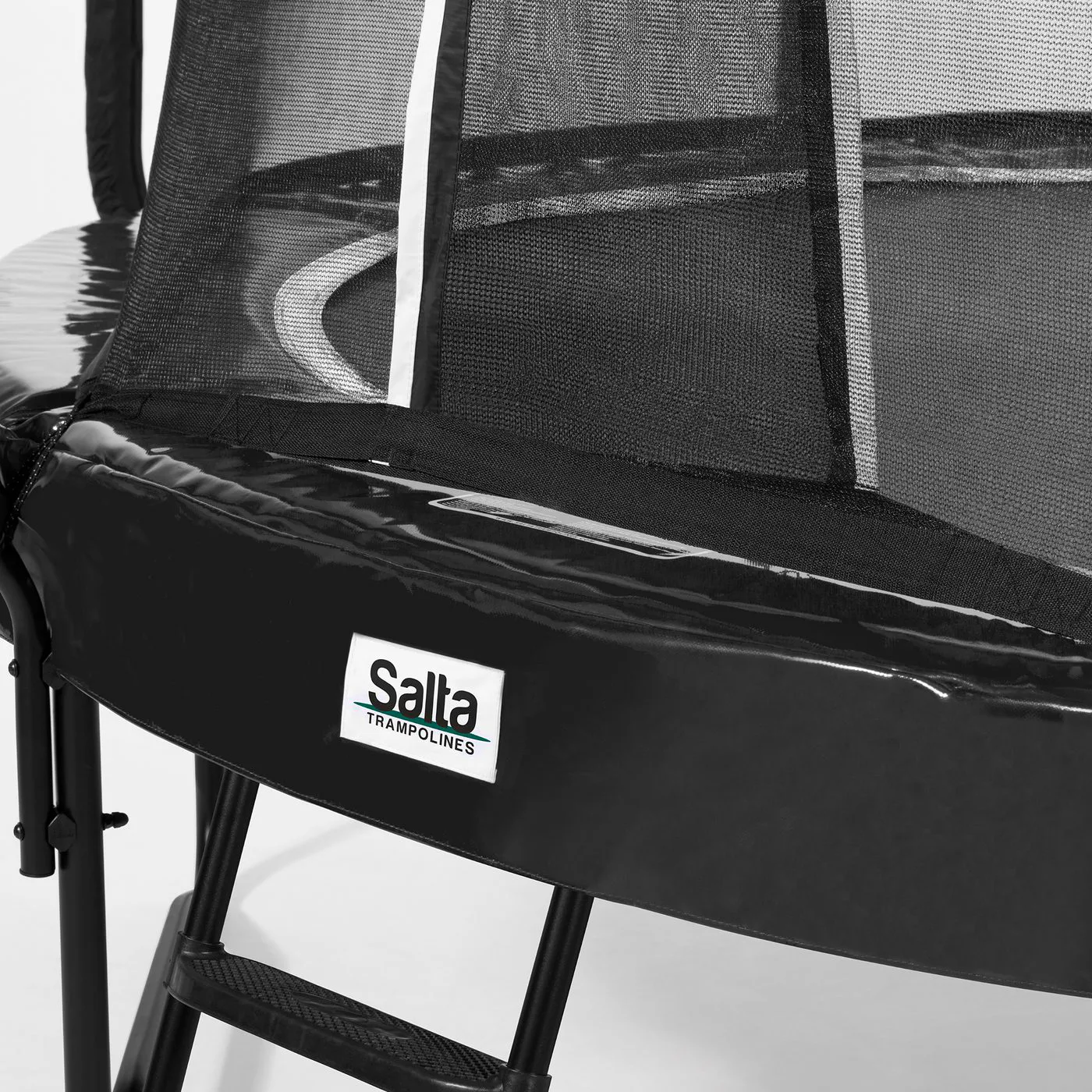 SALTA TRAMPOLINE FIRST CLASS Ø305 CM, BLACK INCL. LADDER Ø305