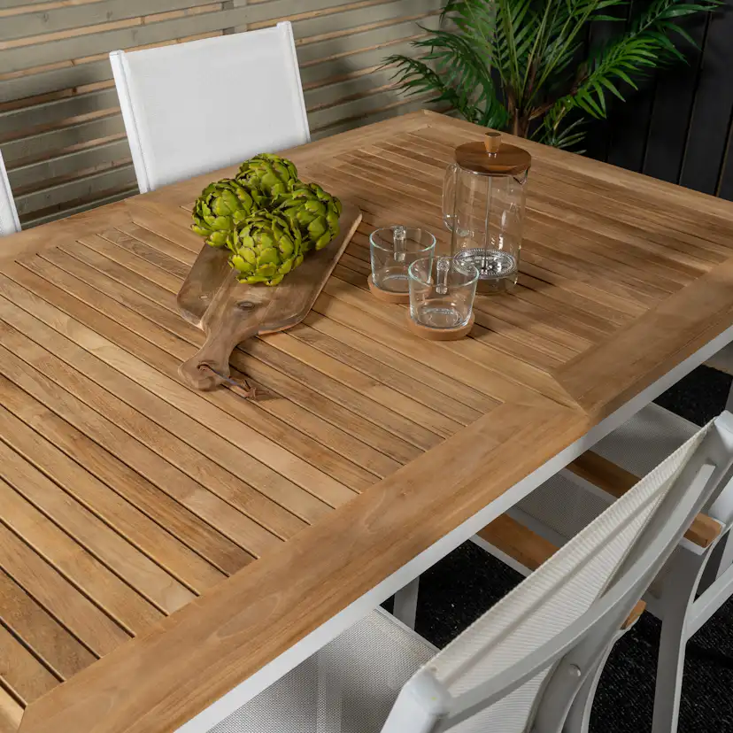 Matgrupp Venture Home Perla 152/210 med 4 Thea Matstolar