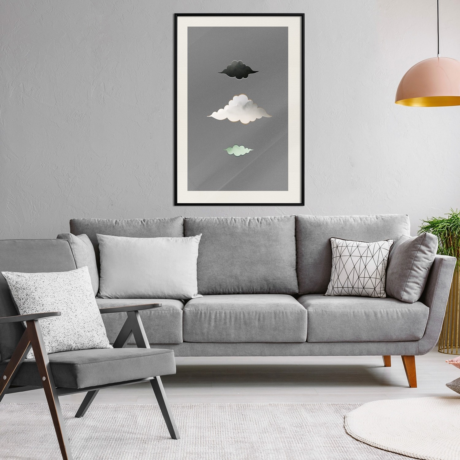 Poster Artgeist Affisch Cumulonimbus