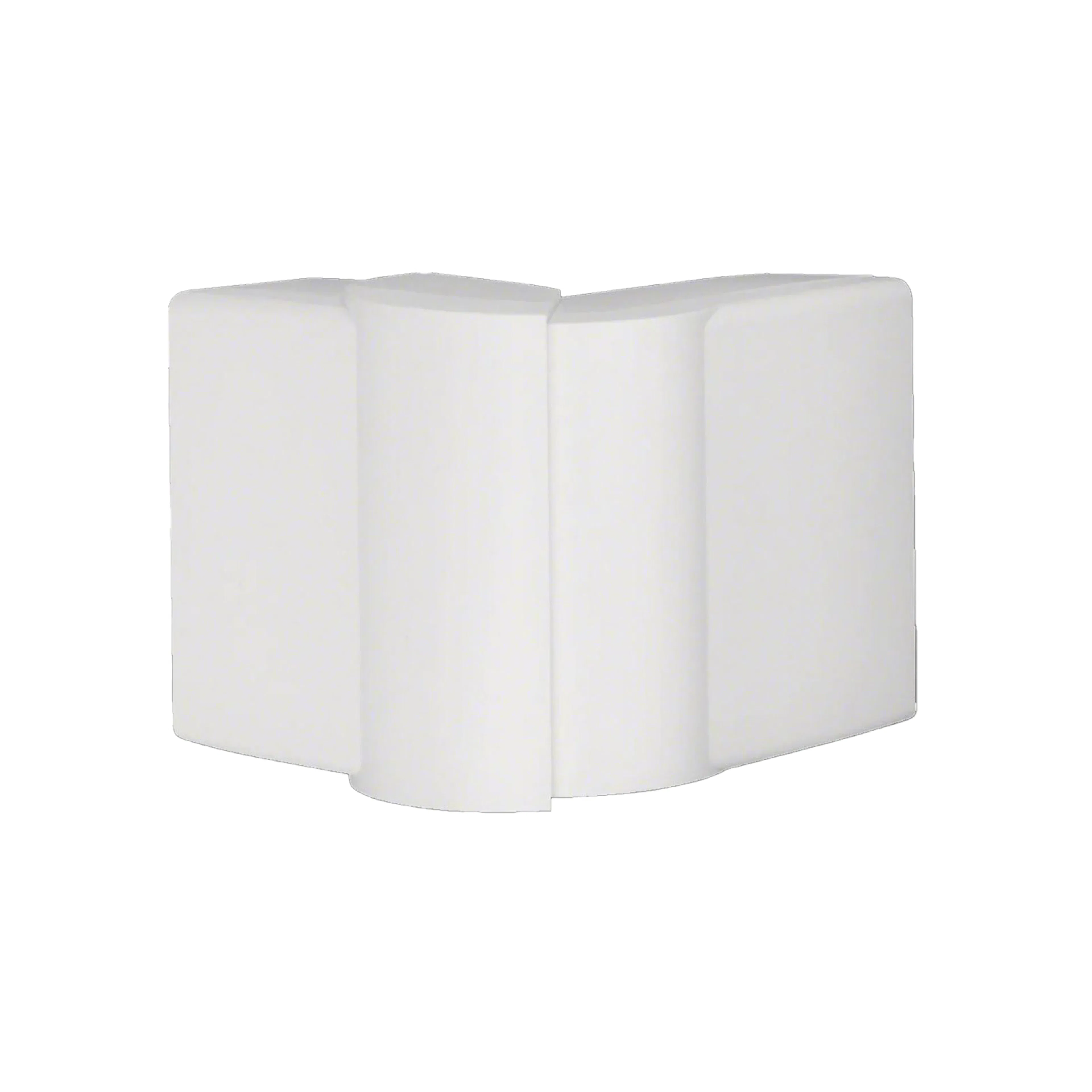 Ytterhörn till Matarkanal Hager LF/LFH Flexibel 40 x 90 mm Halogenfri Vit RAL 9016