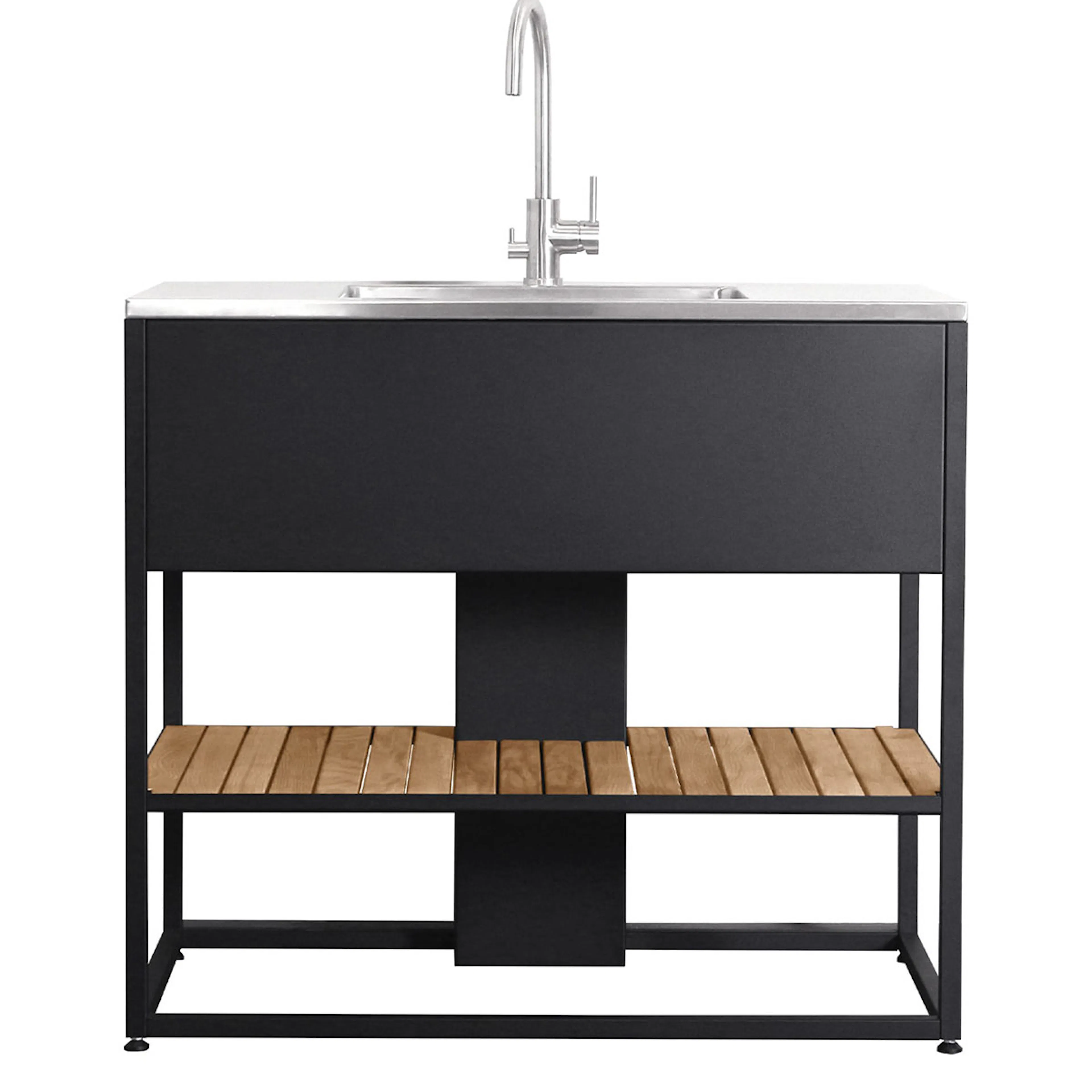 Diskbänksmodul Skeldervik Stainless Countertop