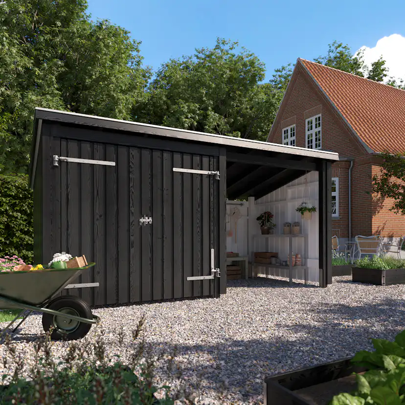 Bod PLUS Nordic Multi Trädgårdshus 9,5 m²