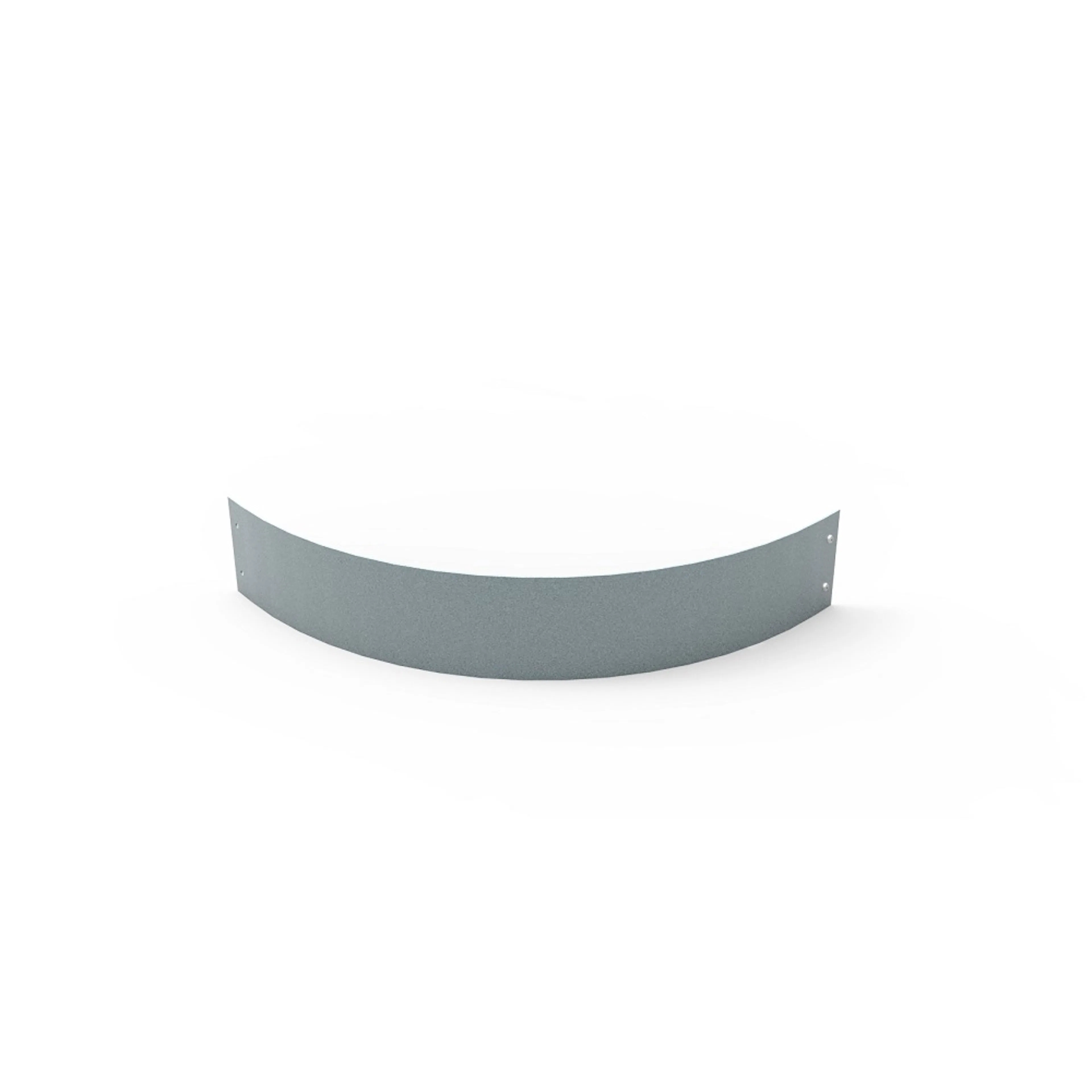 Planteringskant Flexigarden Aluzink 120 mm Kvartsbåge