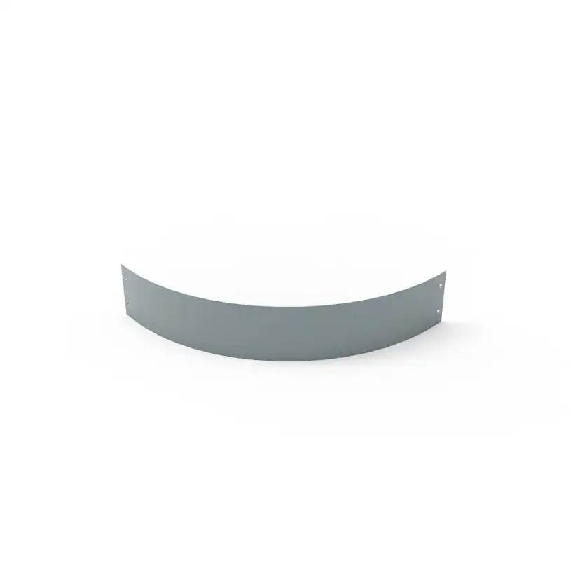 Planteringskant Flexigarden Aluzink 120 mm Kvartsbåge