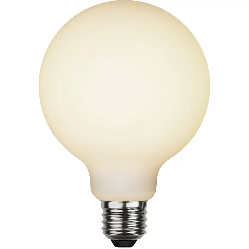 LED-lampa Star Trading E27 G95 Opal Double Coating Dimbar