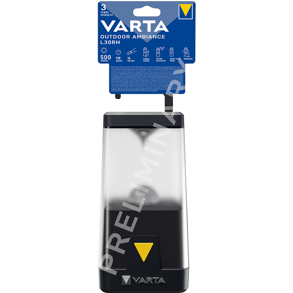 Campinglampa Varta Outdoor Ambiance L30RH Lantern