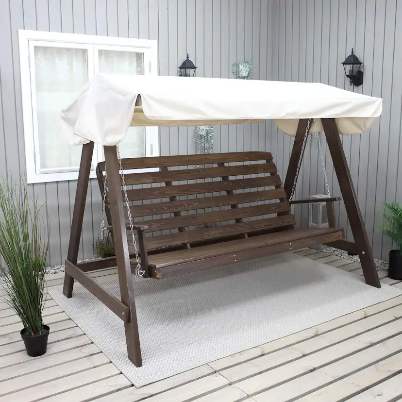 Hammock Baltic Garden Pelle gunga med tak