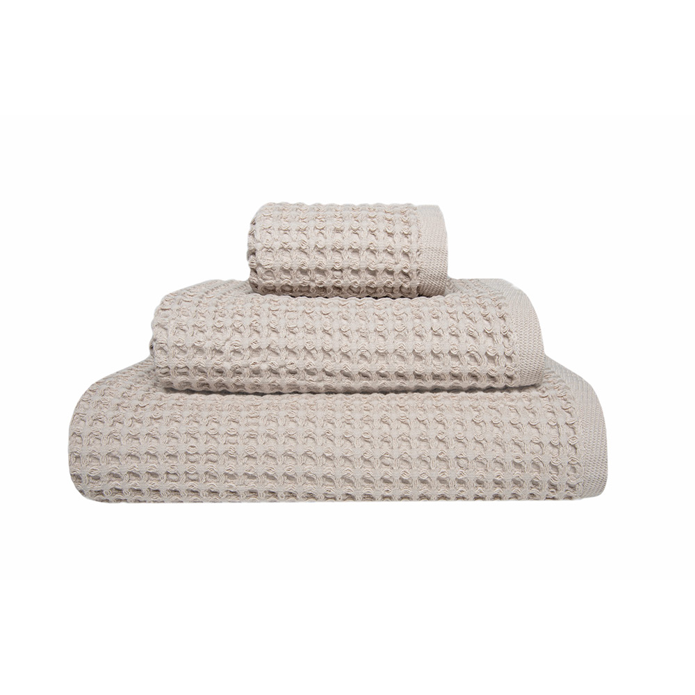 Handduk Favo fog 30x50 cm Färg: Beige, Storlek: 30x50 cm