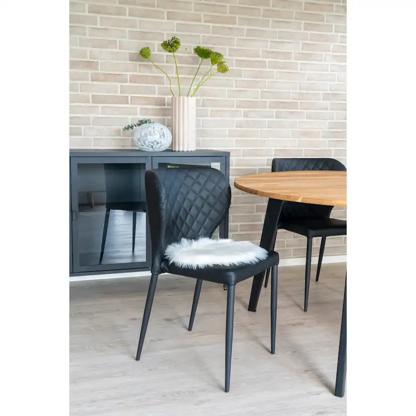 Stolsdyna House Nordic Konstskinn Ø35 cm