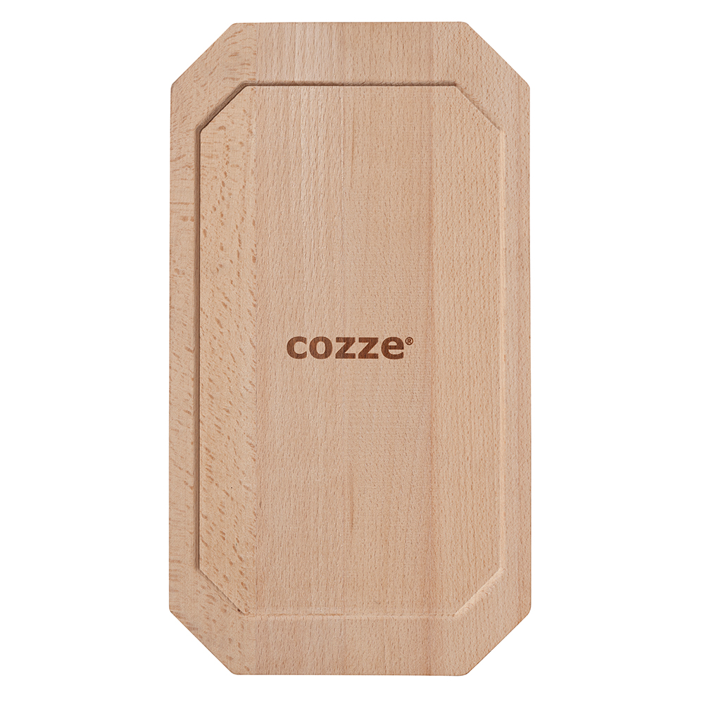 Gjutjärnspanna Cozze med Träunderlägg 165x330 mm