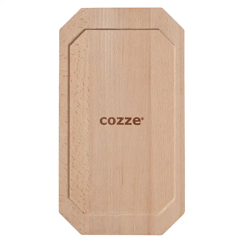 Gjutjärnspanna Cozze med Träunderlägg 165x330 mm