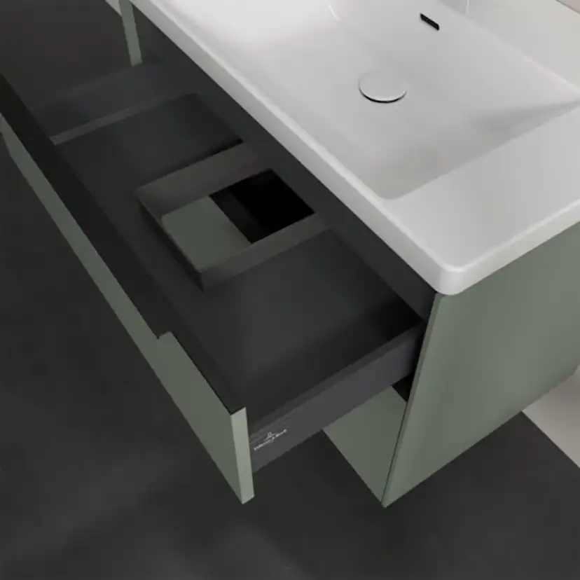 Tvättställsskåp Villeroy & Boch Subway 3.0 med 2 Lådor