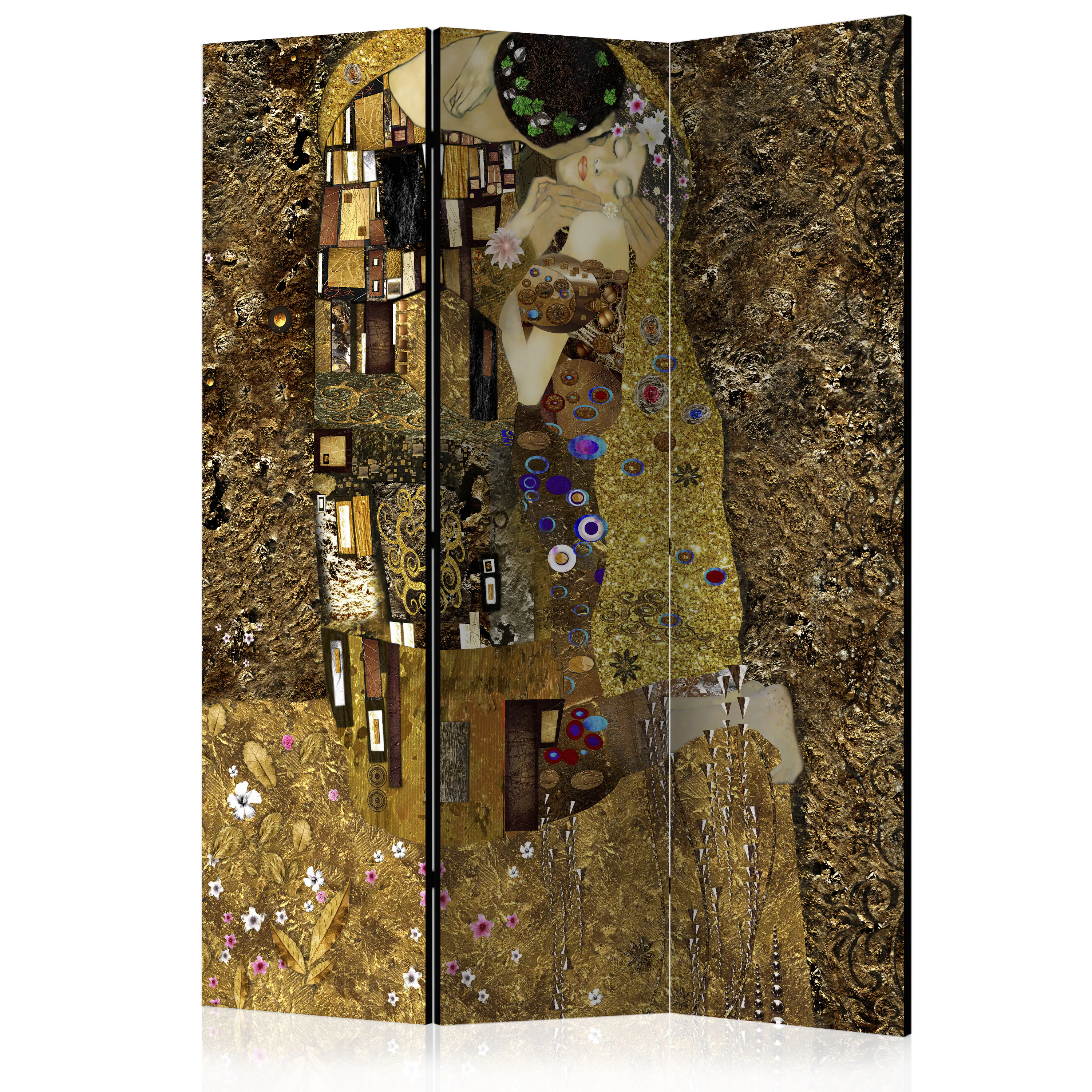 Rumsavdelare Skärmvägg Arkiio Golden Kiss 135x172 cm