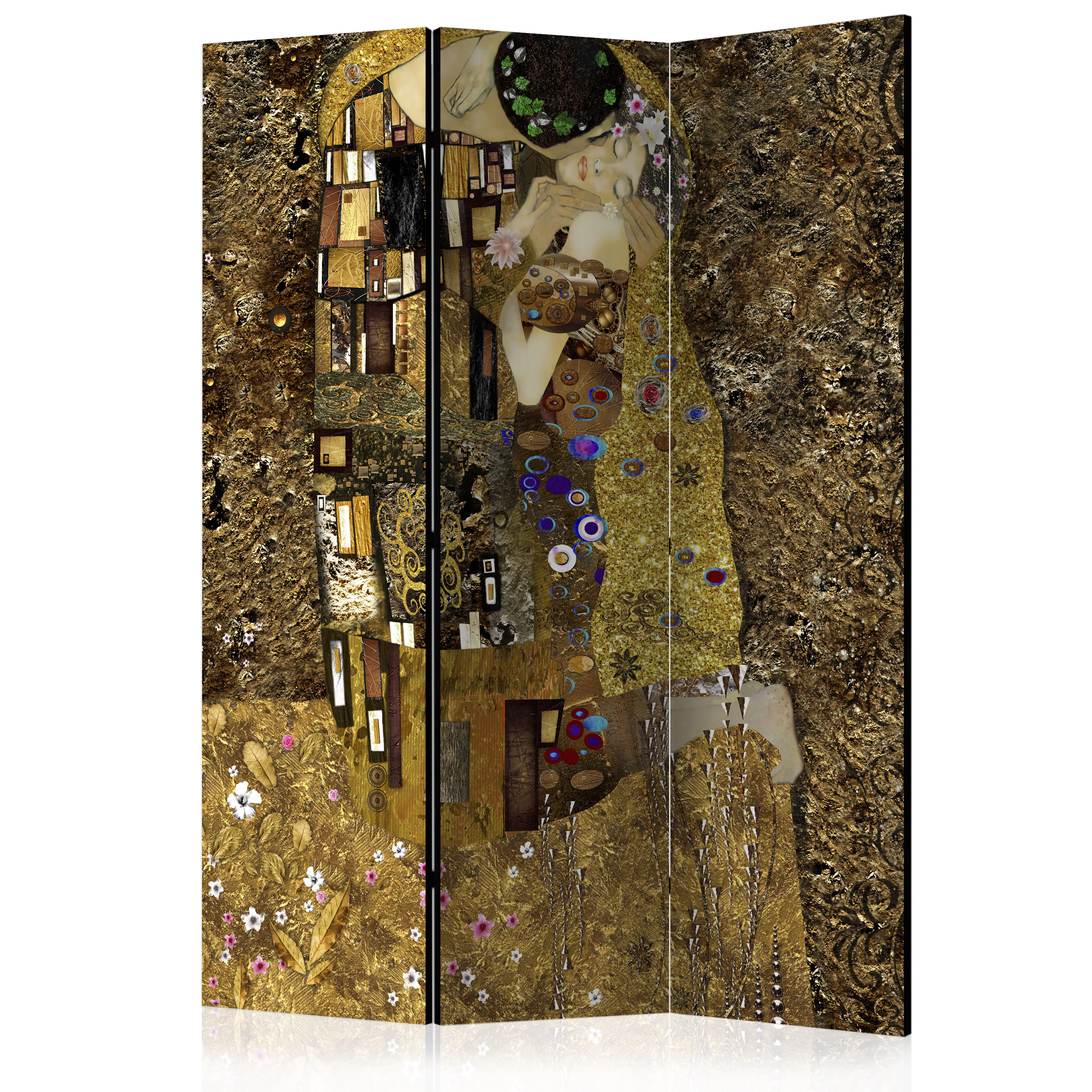 Rumsavdelare Skärmvägg Arkiio Golden Kiss 135x172 cm