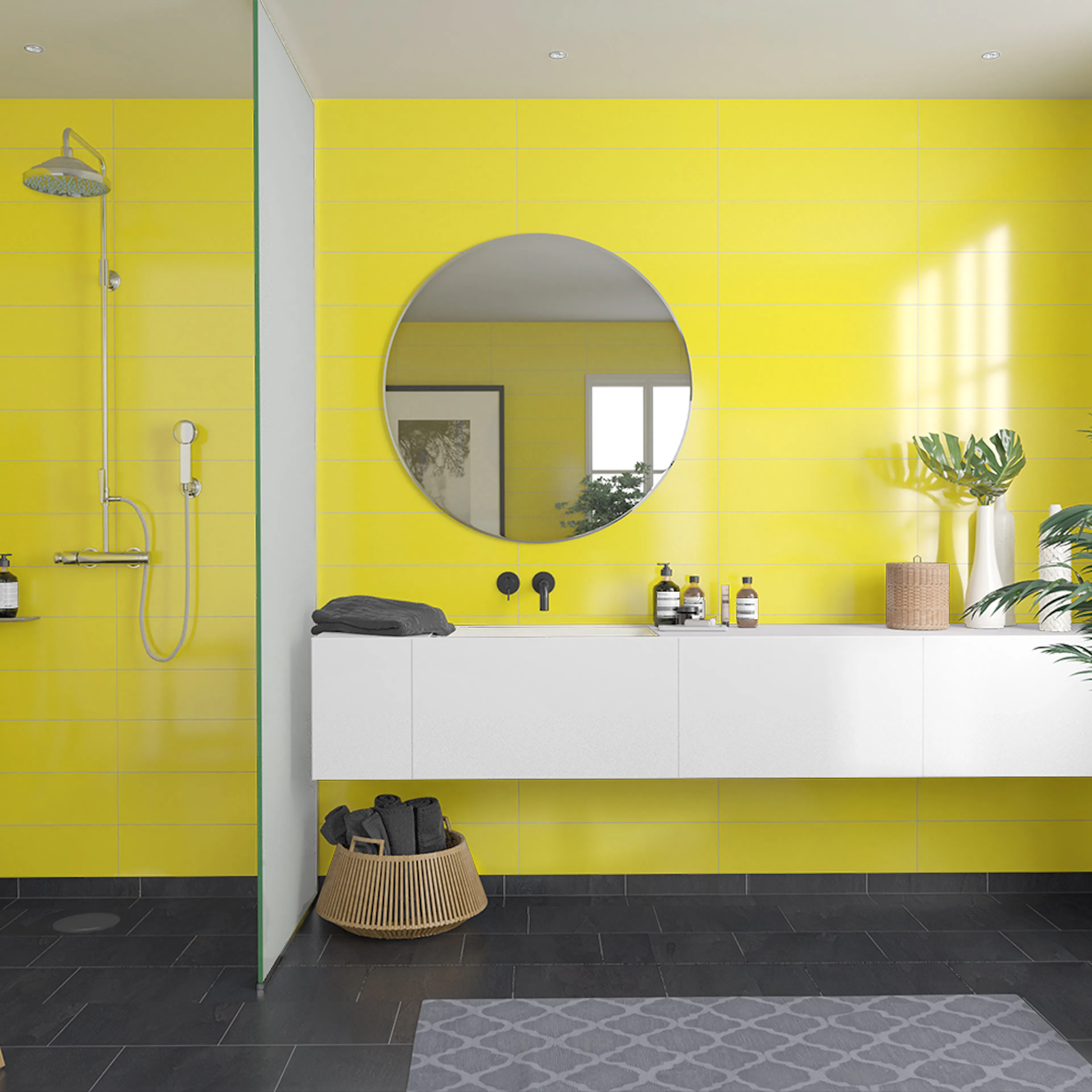 Våtrumsskiva Fibo Yellow 5223-M6015 HG