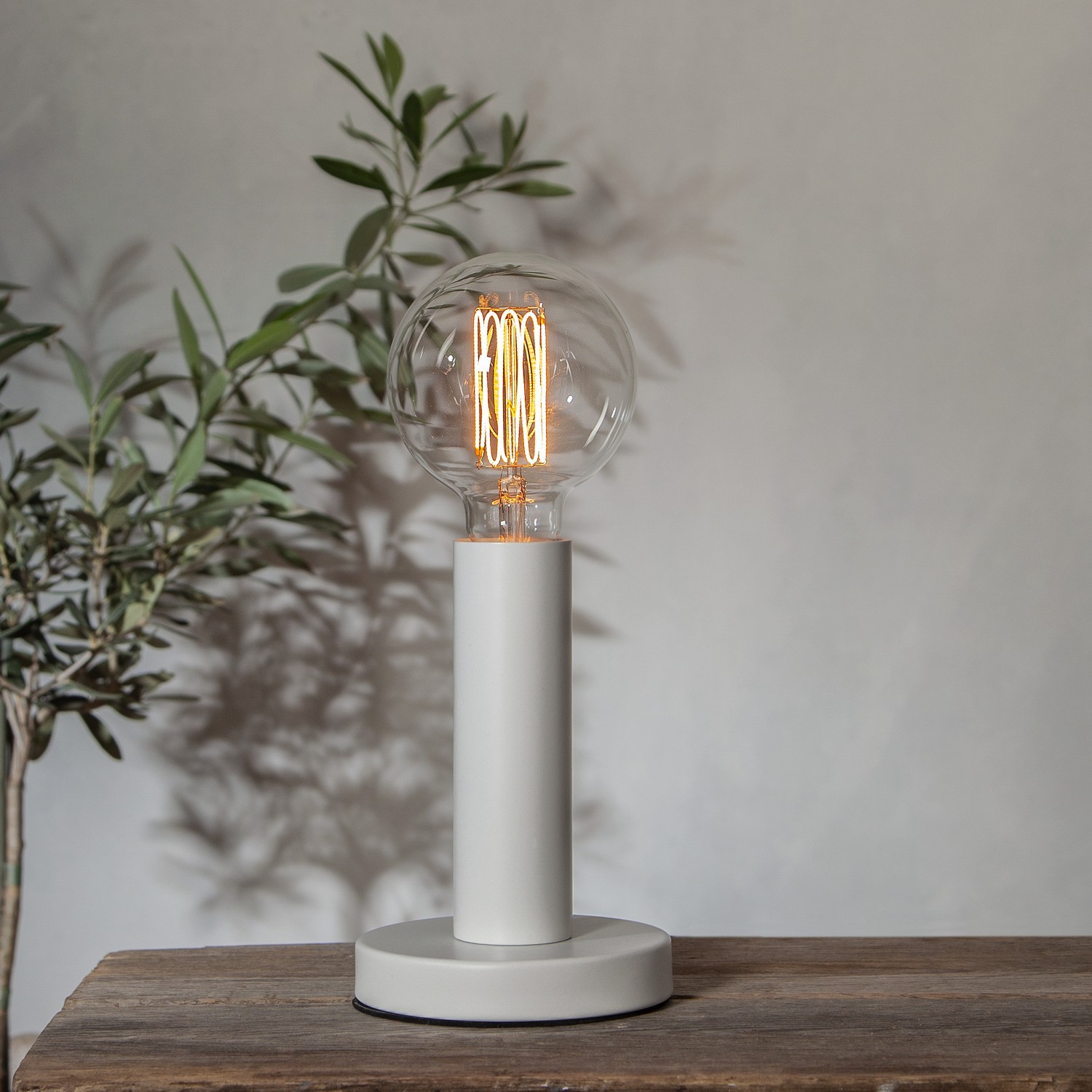 LED-lampa E27 G95 Decoled Grace Clear Transparent