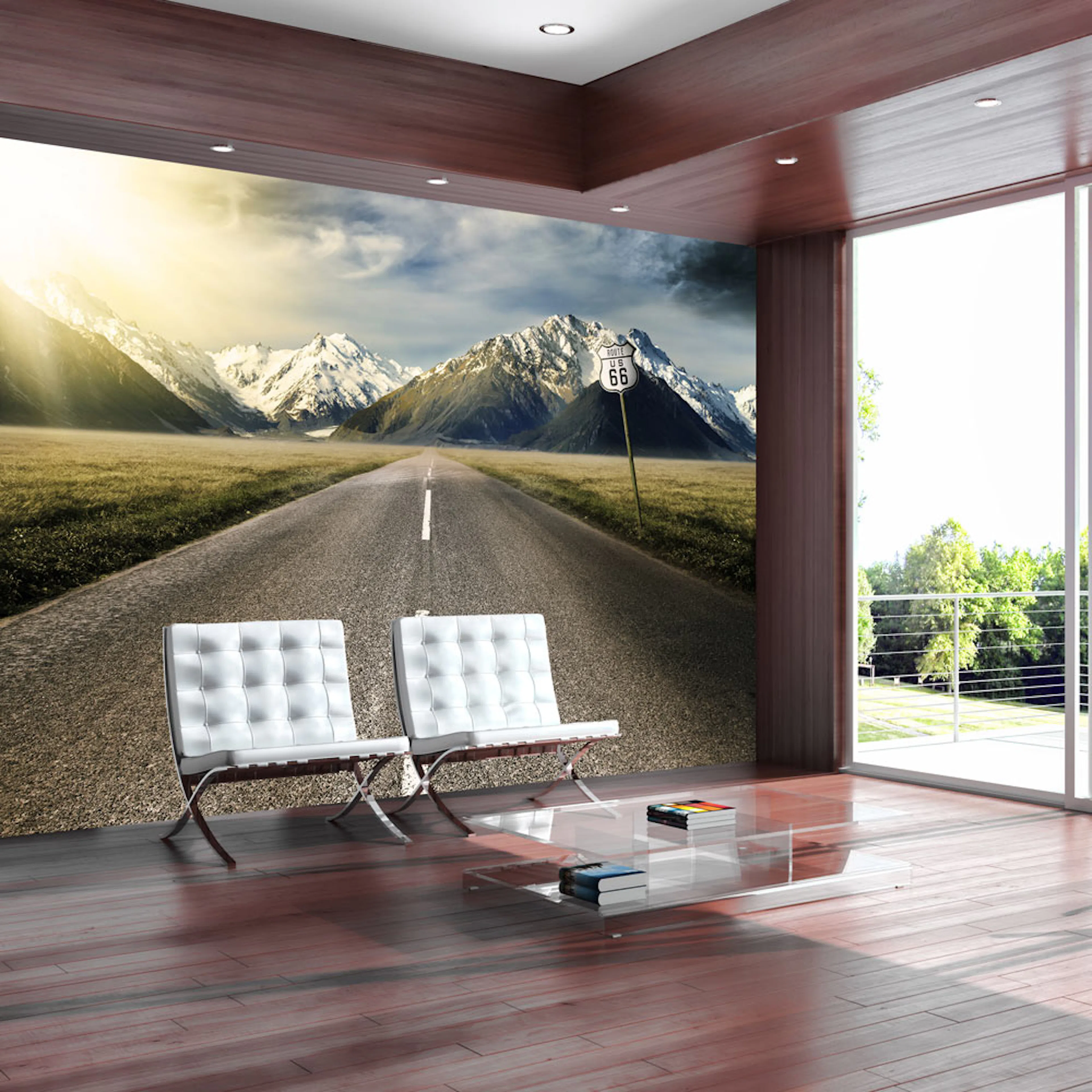 Fototapet Arkiio The Long Road 450x315 cm