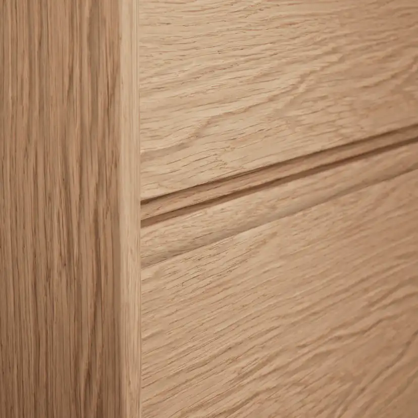 Kommod Terra Grip 160 D, Natural Oak, 6 Lådor Färg: Natural Oak, Bredd: 1600 mm