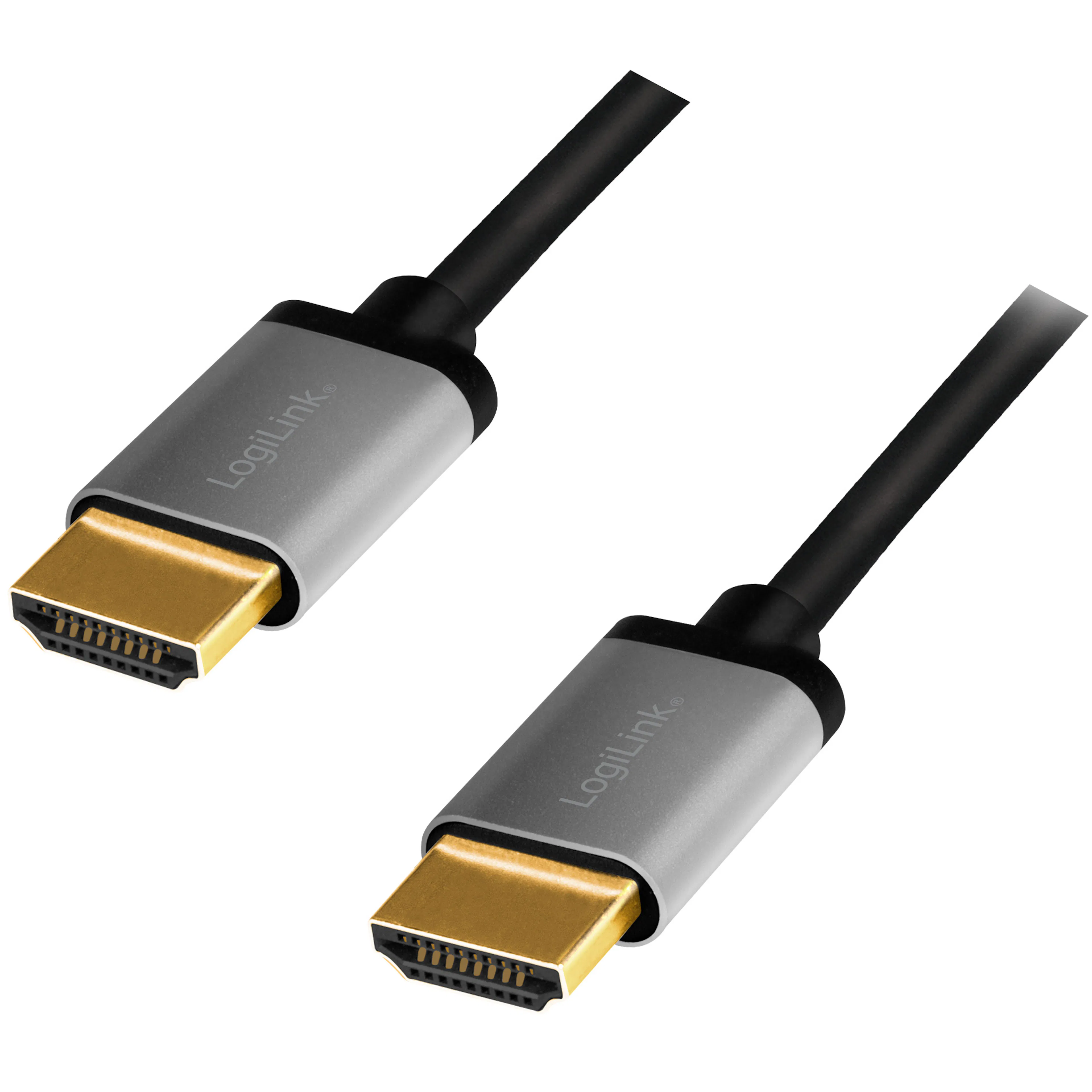 HDMI-kabel Premium High Speed HDMI 4K/60Hz 2m Längd: 2 m