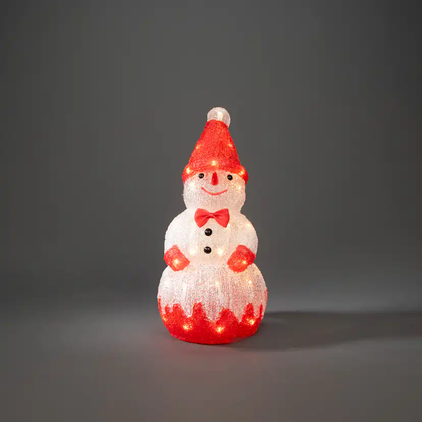 Dekorationsbelysning Gnosjö Konstsmide Snögubbe 40 LED