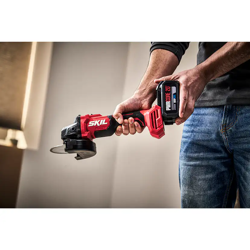 Vinkelslip SKIL 3922 AA Batteridriven Kolborstfri