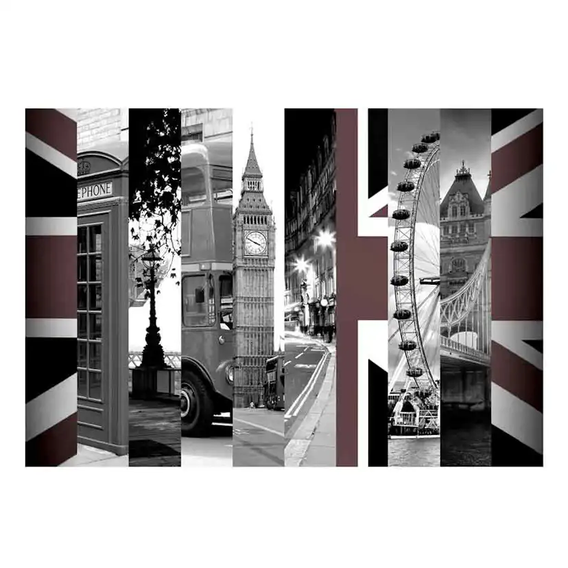 London symbols 250x175 Storlek: 250x175 cm