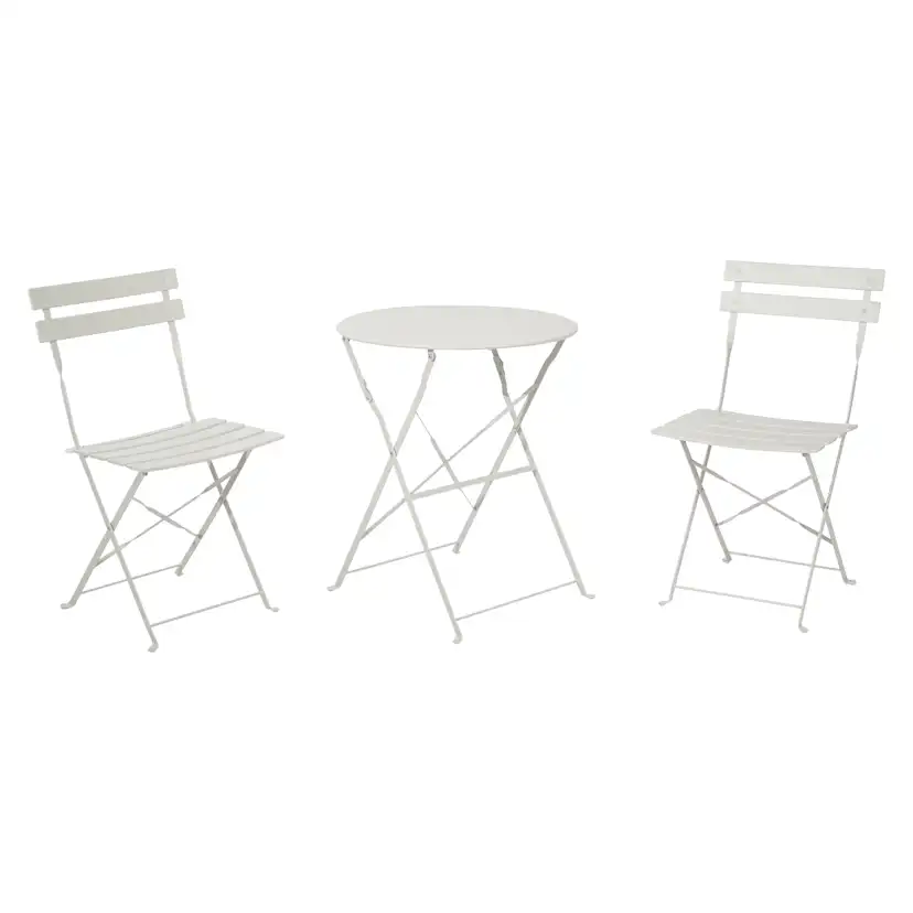 Caféset Outfit Sam 2st Fällbara Stolar med Bord Ø60 cm
