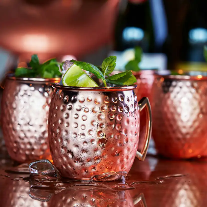 Highballglas Dorre Oliver Kopparbägare Hamrad