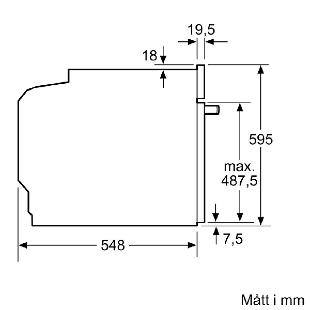 Ugn och Mikro Siemens iQ700 HB772A1B1 + BF722R1B1 Med Pyrolys Rengöring För Inbyggnad
