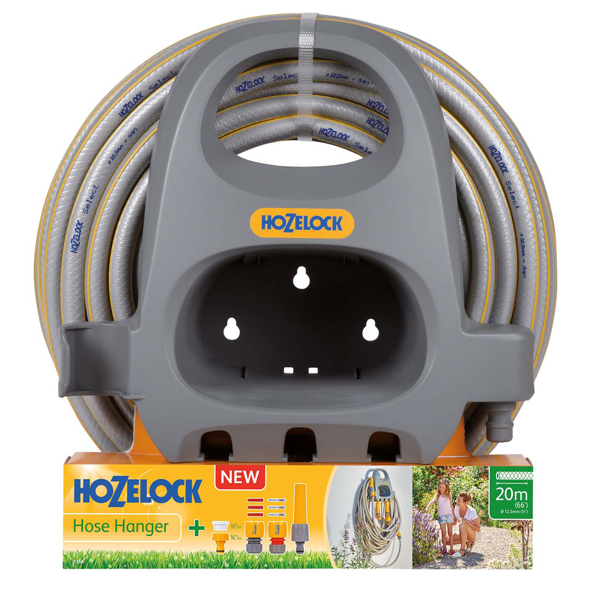 Slanghållare Hozelock Plast med Slang