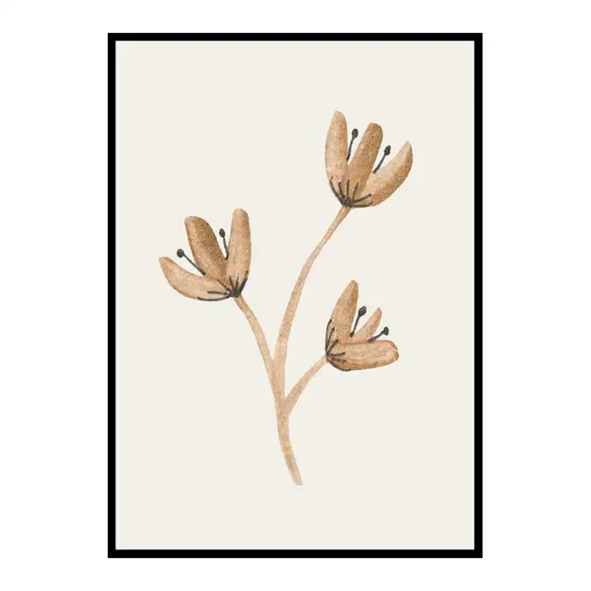 Poster Gallerix Painted Flower