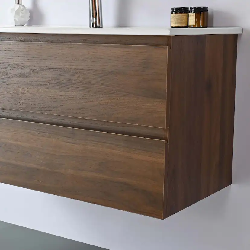 Tvättställsskåp Bathlife Eufori med Tvättställ och Spegel Skina