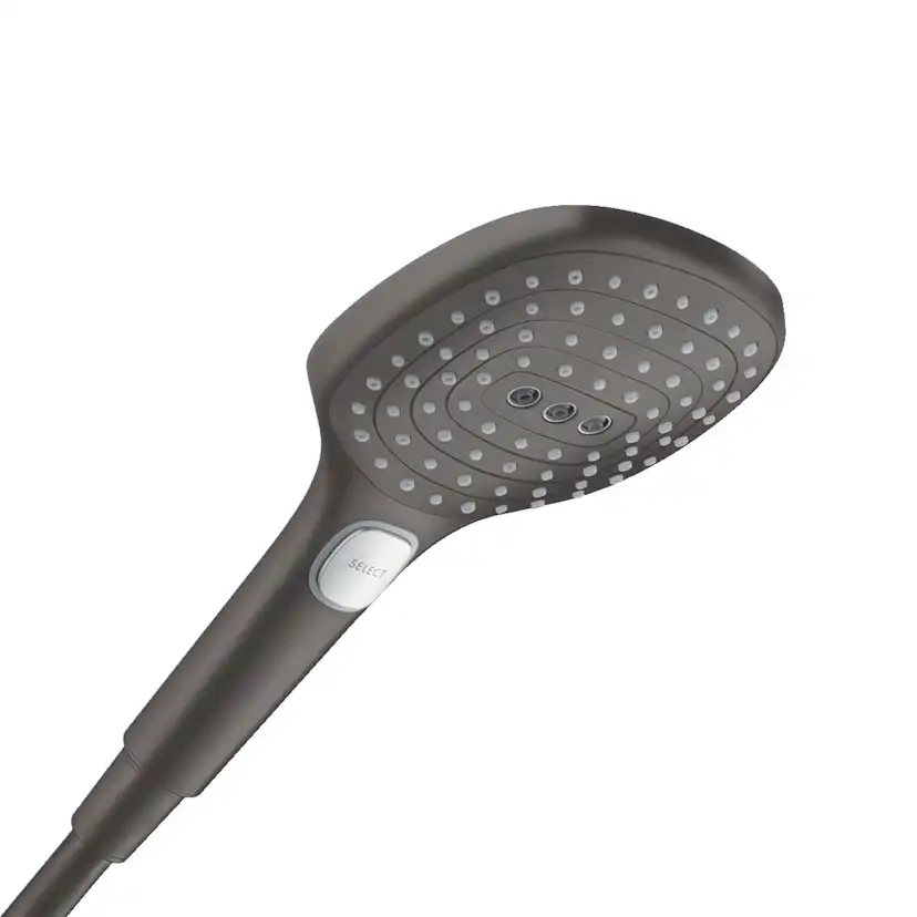 Inbyggnadspaket Dusch Hansgrohe Ecostat Borstad Svart Borstad Svart Krom